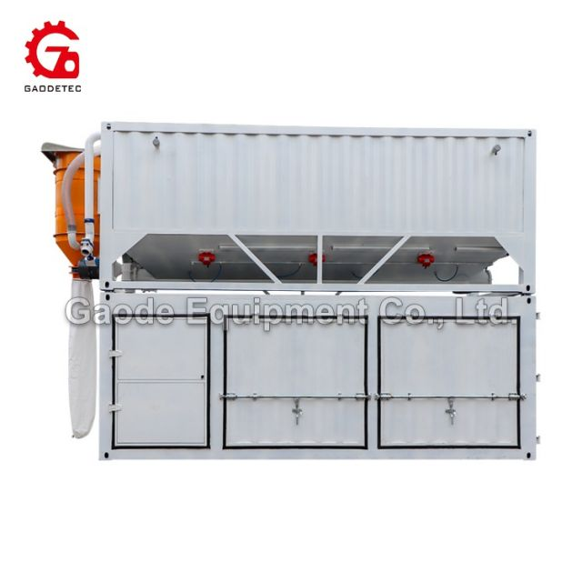 Gaodetec GMA20 Container Type Automatic Grout Mixing Plant with HCS17B Cement Silo
